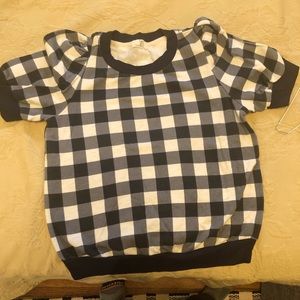 Anthropologie puff sleeve t.l.c sweatshirt tee.